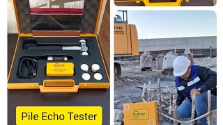 Unboxing of Latest Piletest  Pile Echo Tester for pile Integrity Test by team Globetrek [upl. by Lokkin889]