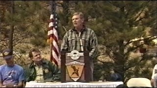 1991 Burlington Northern Heritage Trail Dedication  SDPB News [upl. by Blum]