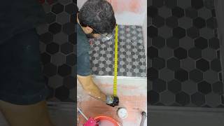 Shower Glass Tip for Curbless Showers  shorts homerepairtutor brandpartner [upl. by Haswell]