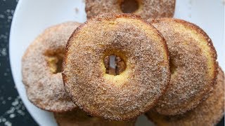 Low Carb Keto DONUTS  Cinnamon Sugar Donut Recipe  Easy Keto Recipes For Breakfast or Dessert [upl. by Yentnuoc]