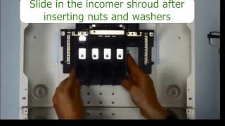 How to Fit 250A Incomer Switch to a Three Phase Distribution Board [upl. by Pascia]