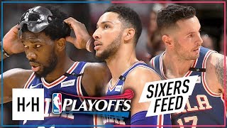 Joel Embiid Ben Simmons amp JJ Redick Full Game 4 Highlights vs Heat 2018 Playoffs  TOO SICK [upl. by Sherr896]