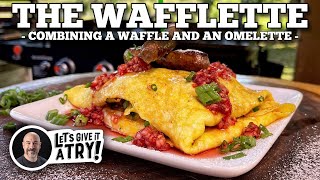 Todd Toven Makes The Wafflette  Blackstone Griddles [upl. by Nesilla]