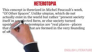 HETEROTOPIA  Michel Foucault [upl. by Aicilyhp]