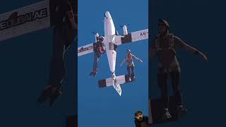 skydiving love skydivevibes army travel bollywood music newsong song freefire skydiving [upl. by Ytirehc]