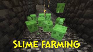 SLIME FARMING  Minecraft  Episode 21 [upl. by Aryt]