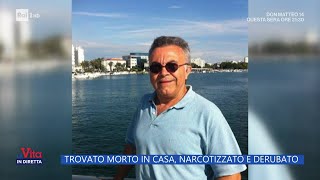 Roma uomo trovato morto a casa è stato narcotizzato e derubato  La vita in diretta 24102024 [upl. by Enoryt]