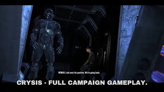 CRYSIS  FULL CAMPAIGN GAMEPLAY [upl. by Faxon]