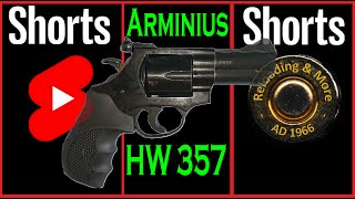 🟢Arminius HW357 Hunter 357 Magnum reloadingandmore AGreenDot 357magnum shorts revolver [upl. by Esir]