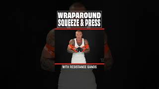 Massive Chest Pump  Wraparound Squeeze amp Press  Resistance Band [upl. by Attej]