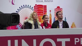 Alina Zagitova European Champs 2019 FS 4 12334 [upl. by Abelard]