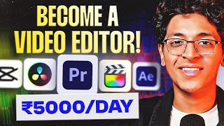 How to Become a Video Editor in 2024 Step by Step Guide for Beginners  Ishan Sharma [upl. by Aihsela928]