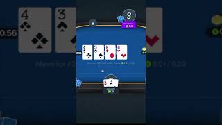 From limping in to 3 PLAYERS ALL IN‼️ poker onlinepoker pokeronline [upl. by Dorsey977]