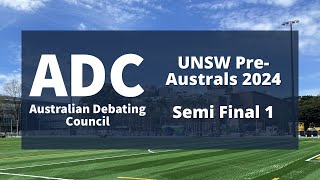 UNSW PreAustrals 2024 Semi Final 1 [upl. by Jurkoic]