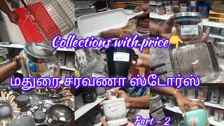 saravana stores maduraiwith priceshopping saravanastore saravanastoreskitchenwarecollections [upl. by Quenby739]