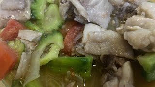 Ginisang Ampalaya Recipe with Chicken [upl. by Eilyk]