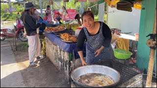 Friendly Villagers at Koh Oknha Tey in Kandal Province Cambodia [upl. by Leirad39]