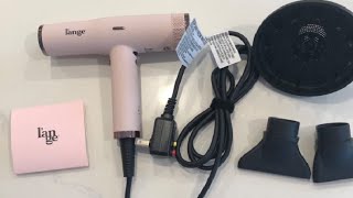 LANGE HAIR Le Styliste Luxury Hair Dryer Quiet Brushless Blow Dryer with Diffuser Review Just Ok [upl. by Alekahs323]