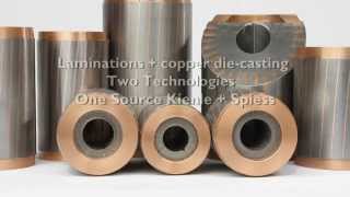 Kienle  Spiess Laminations and copper diecasting [upl. by Balfour382]