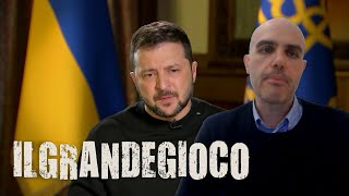 Ucraina dove eravamo rimasti con Dario Fabbri  Il Grande Gioco [upl. by Nerhtak]