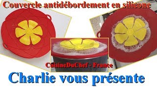 Couvercle antidébordement en silicone souple et résistant ✮ CuisineDuChef ✮ [upl. by Boyt]