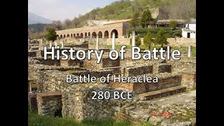 History of Battle  The Battle of Heraclea 280 BCE [upl. by Aicenra937]