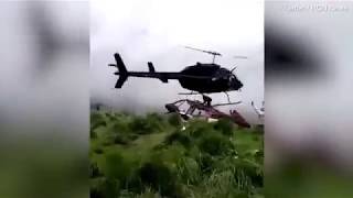 Horrifying Moment Rescue Helicopter Blades Slice Man To Death [upl. by Menard]