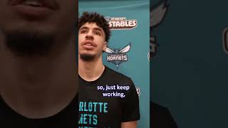 LaMelo Ball on his repeated ankle injuries shorts [upl. by Homovec]