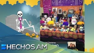 Reporte ciudadano  Ofrenda de día de muertos en el Estado de México [upl. by Aneras]