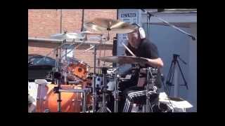 Megadeth Drummer Shawn Drover Live Bills Music Store Drum Clinic HD [upl. by Eniamat]