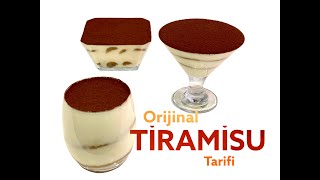 Orijinal Tiramisu Nasil Yapılır  Tiramisu Tarifi [upl. by Vonni]