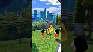 Evil Shinchan Attacked Shinchan amp Franklin in Gta5😱shorts shortvideo gta5 gta5telugu shinchan [upl. by Zinn]