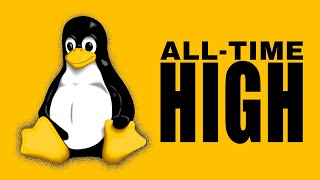 Linux reaches an alltime high and shows no signs of stopping [upl. by Teews]