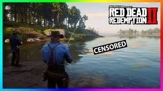 You WONT Believe What Arthur Sees When He Goes Fishing With Kieran In Red Dead Redemption 2 RDR2 [upl. by Ralleigh]