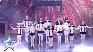 Dancing superstars DVJ are TRANSFORMING in the BGT Final  The Final  BGT 2018 [upl. by Onilatac]