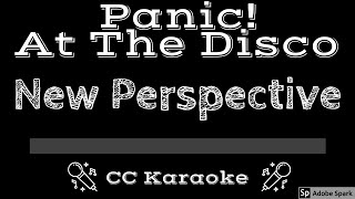 Panic At the Disco • New Perspective CC Karaoke Instrumental Lyrics [upl. by Nahsar170]