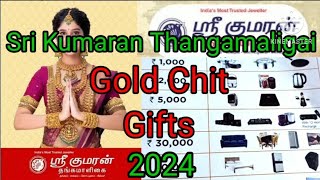 Sree Kumaran Thangamaligai Gold Chit Gifts 2024  Gifts [upl. by Ariuqahs746]