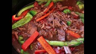 Crock Pot Steak and Peppers  SNAP4CT Recipe [upl. by Branscum]