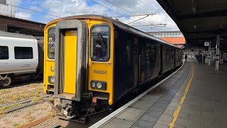 Northern 150 Trains  Sheffield to York via Pontefract Rail Ride [upl. by Imar286]