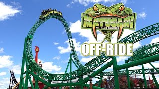 Matugani OffRide Footage Lost Island Themepark Intamin Launch Coaster  NonCopyright [upl. by Philip]