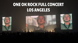 ONE OK ROCK LA LIVE 『PREMONITION』  KIA FORUM [upl. by Stricklan]