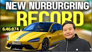 StrippedDown Xiaomi SU7 Ultra Sets New Nurburgring Record for FourDoor EVs [upl. by Matthieu]