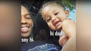 Travis Scott and Stormi being daddaughter goals for 4 minutes straight [upl. by Heber600]