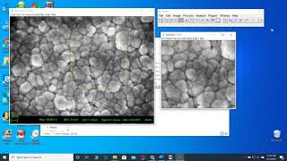 ImageJ  Scanning Electron Microscope SEM Image Analysis Basic  Particle Size  AMCTec  001 [upl. by Severen798]