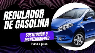 Chery AraucaNiceFace Mantenimiento regulador Gasolina tutorial COMPLETO [upl. by Cantone]