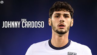 Johnny Cardoso 2024  Amazing Skills Tackles amp Passes  HD [upl. by Humfrey637]