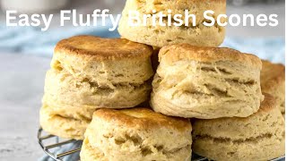 How To Make Scones that Melt in your Mouth  Traditional British Scone Recipe [upl. by Noyrb]