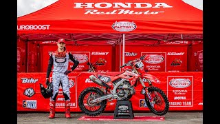 Championnat de France Enduro Rocroi 2024  Team Elite Factory Honda Motul [upl. by Donnenfeld435]