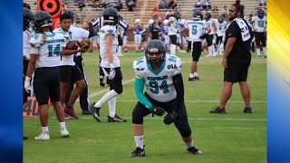 Special needs student athlete forms a community around him on Kapolei’s football team [upl. by Myron]