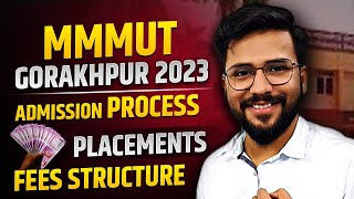 MMMUT Gorakhpur Admission Process 2023  Placement  Fees  MMMUT Campus Review  JEE Mains [upl. by Ten]